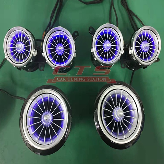 Airplane type LED turbo airvent for Mercedes-Benz E C GLC
