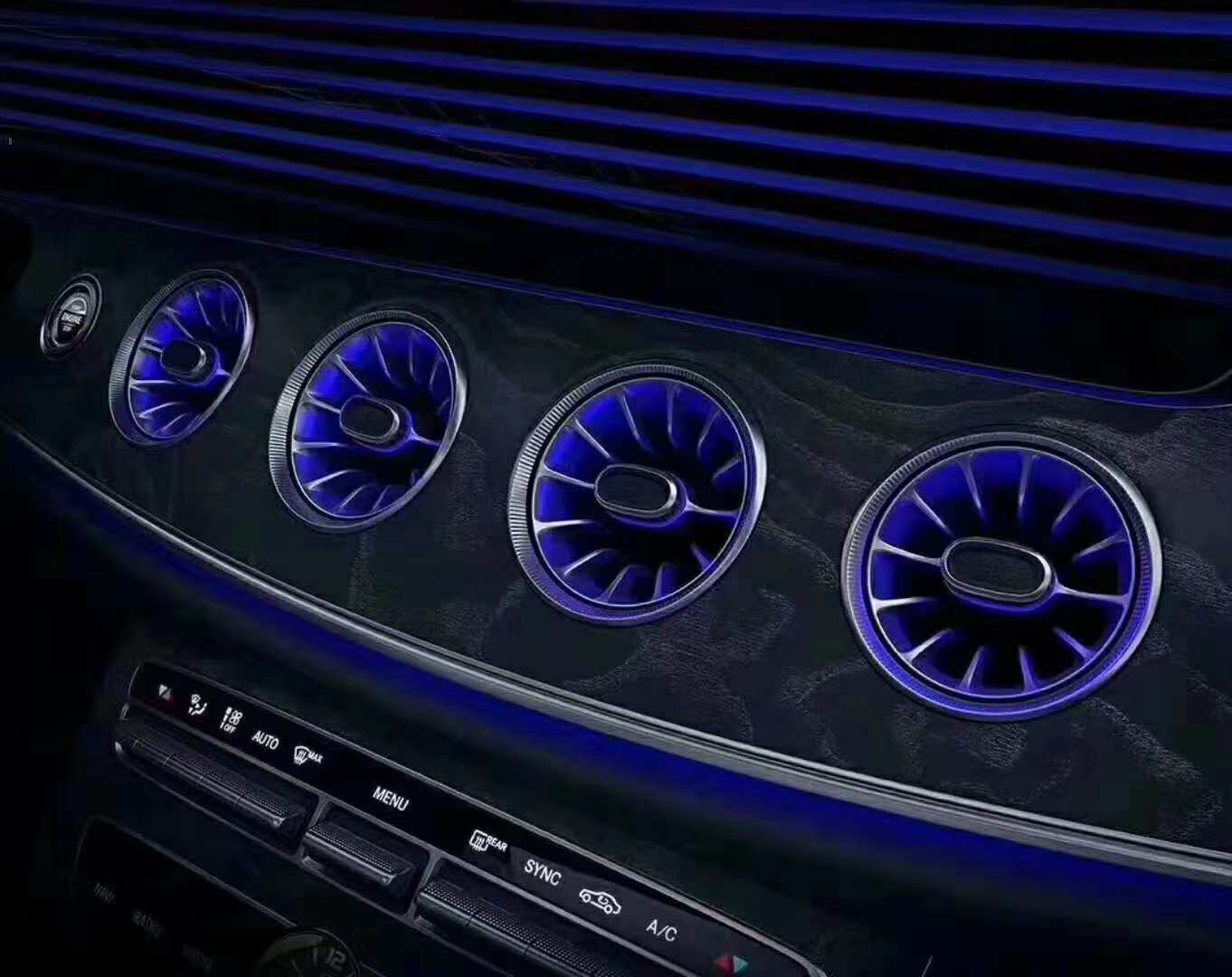 LED turbo airvent for Mercedes-benz Promotion