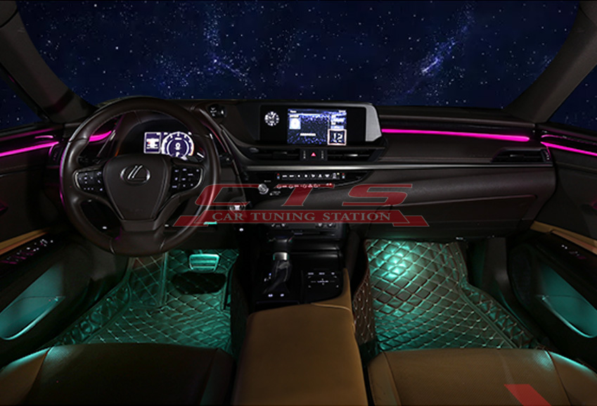 Lexus ES replacement two-color ambient light
