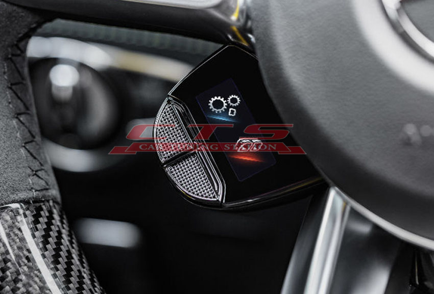 Benz performance steering wheel button