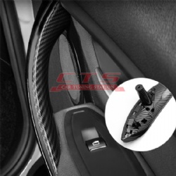 Carbon fiber style inner door handle for BMW F30 3series